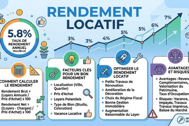 Rendement locatif : calcul, simulation et astuces pour optimiser vos investissements