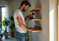Guide complet pour installer une étagère solidement sur tout type de mur