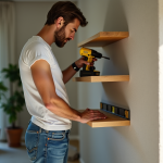 Guide complet pour installer une étagère solidement sur tout type de mur
