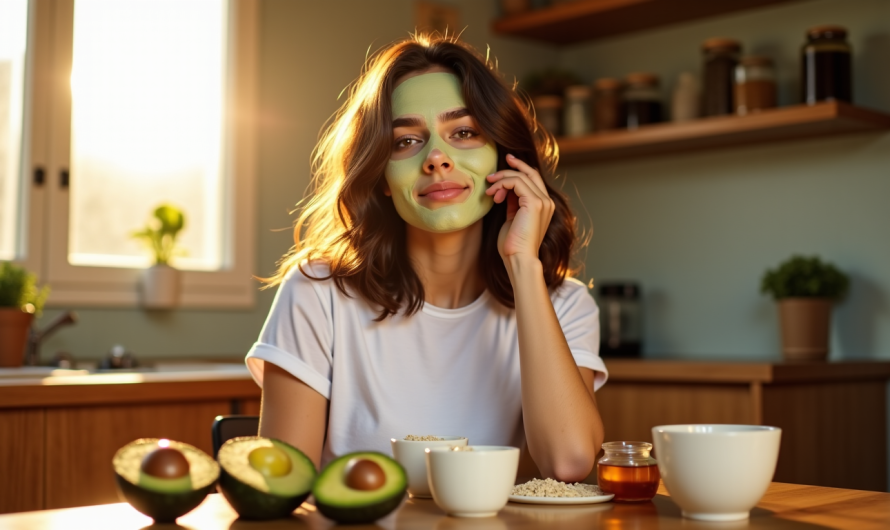 Recette de masque maison hydratant pour peau fatiguée et déshydratée