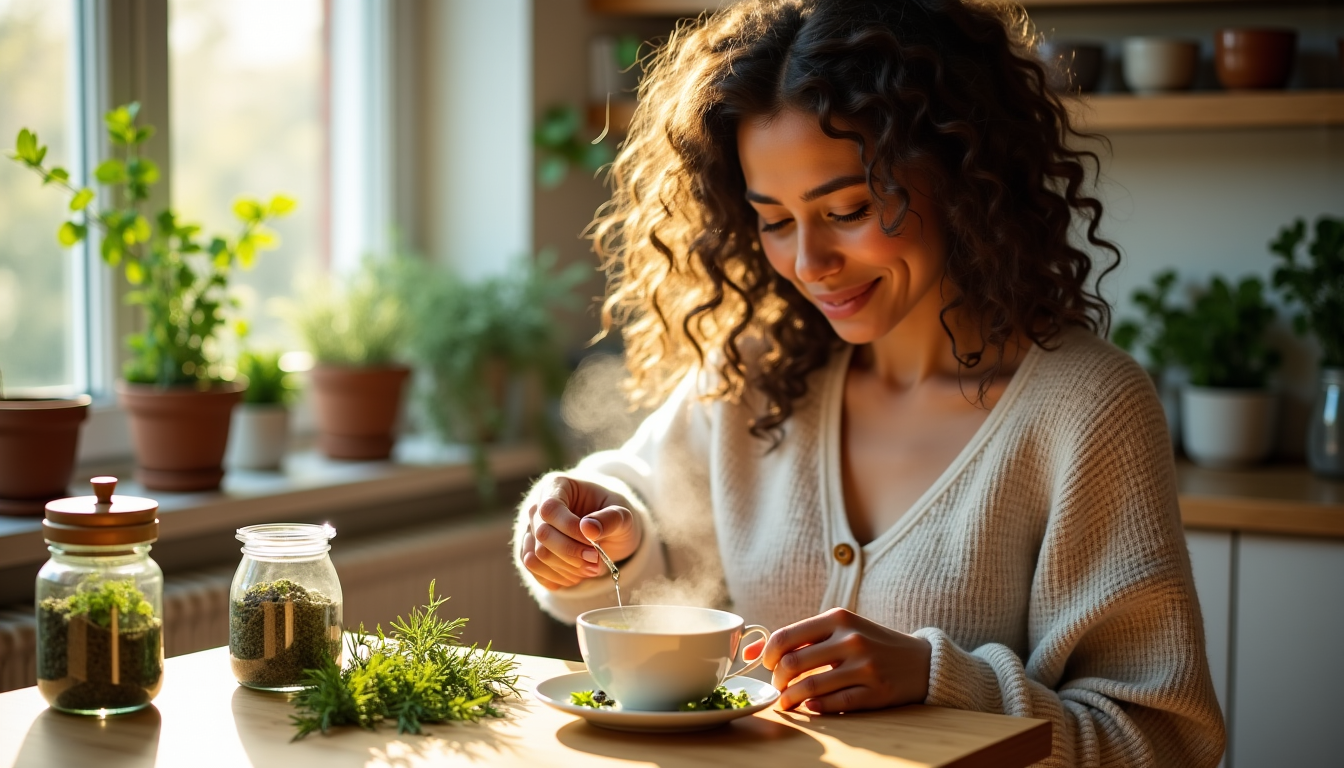 Recettes de tisanes maison pour accompagner relaxation et récupération