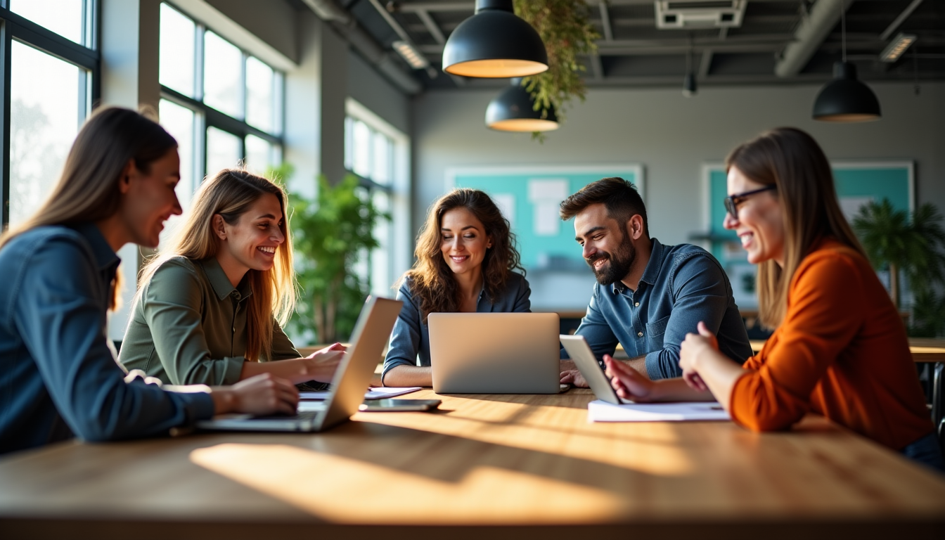 Les plateformes qui facilitent le travail collaboratif entre plusieurs services