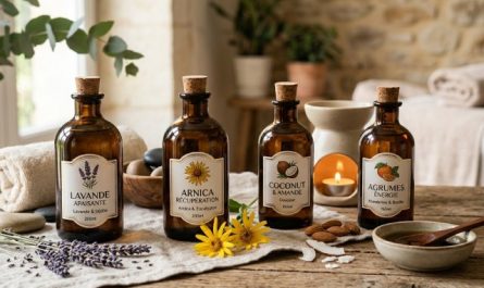 huiles de massage