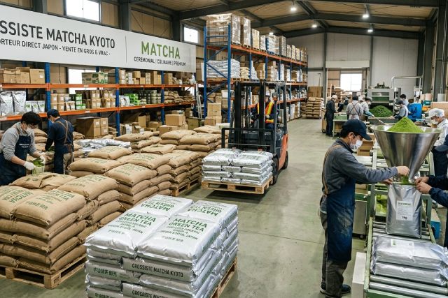 Grossiste en matcha : offrez à votre entreprise une qualité premium exceptionnelle